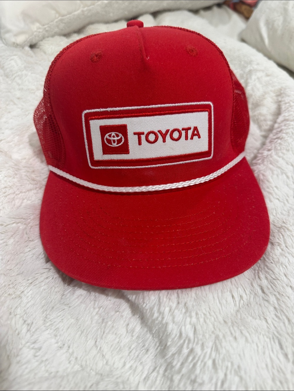 Red Toyota Trucker Hat